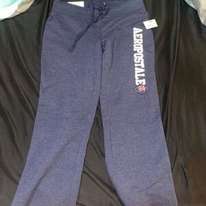 Aeropostale blue Navy small fit & flare Sweatpants